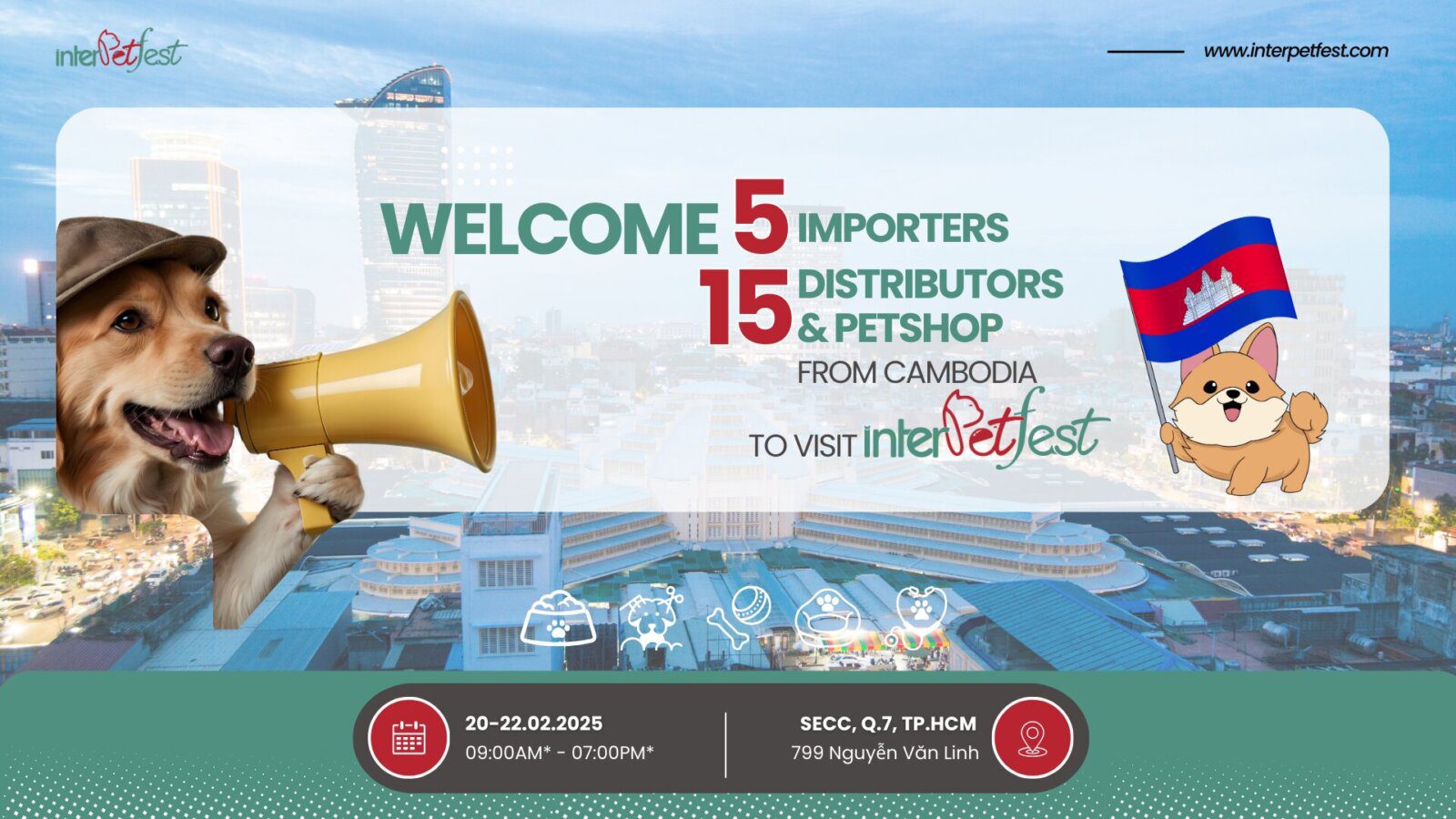 Cambodian buyers at InterPetFest